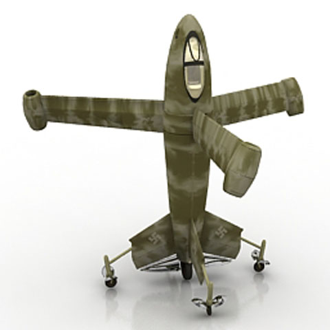 Free Airplane FW3FL N19 3D model for 3ds Max Library Download
